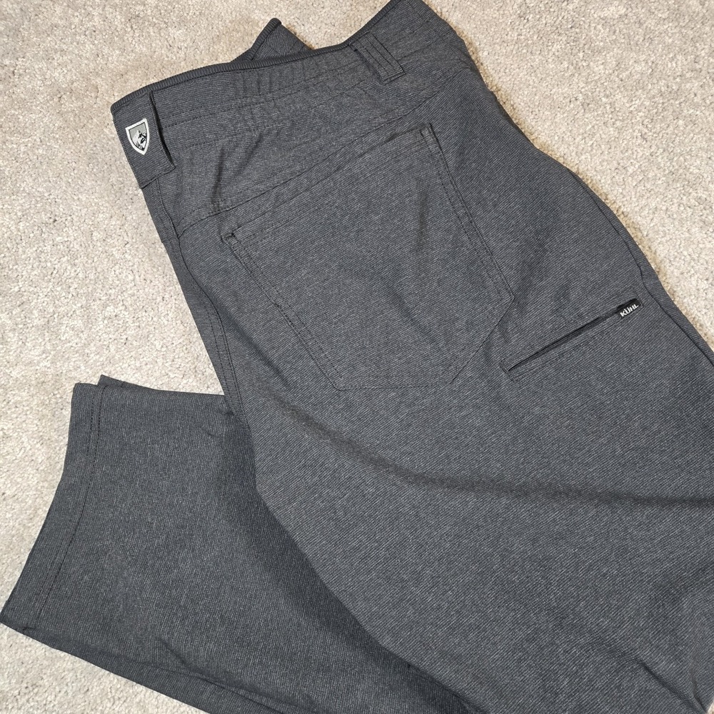 Kuhl Deceptr Pants Men's 36X30 Dark Gray Hiking Stretch Outdoor